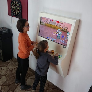 arcade cabinet cnc  dxf plans and dimensions please read description