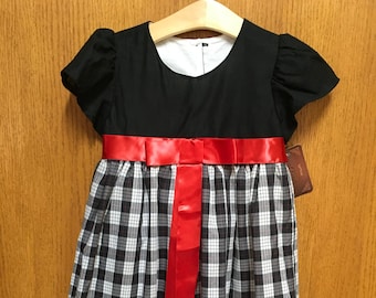 Girls Christmas Dress 3T/4 Girls Dress Little Girls Short Sleeve Dress Girls Dress Girls Size 3T Clothing Girls Clothing Girl Modest Size 4T