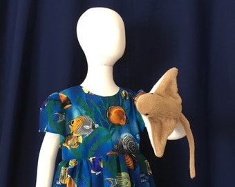 VERSANDBEREIT Gr. 6 Mädchen Gr. 6 Fischkleider Sommerkleid Kurzärmeliges Kleid Mädchenkleider für Mädchen Bescheidene Kleidung Mädchen Bescheidenes Kleid