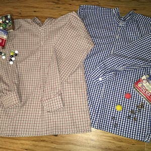 Historical Shirt Boys Size 3-16 years Little House on The Prairie Civil War Reenacting Historical Events Albert Ingalls Wild West Clothing