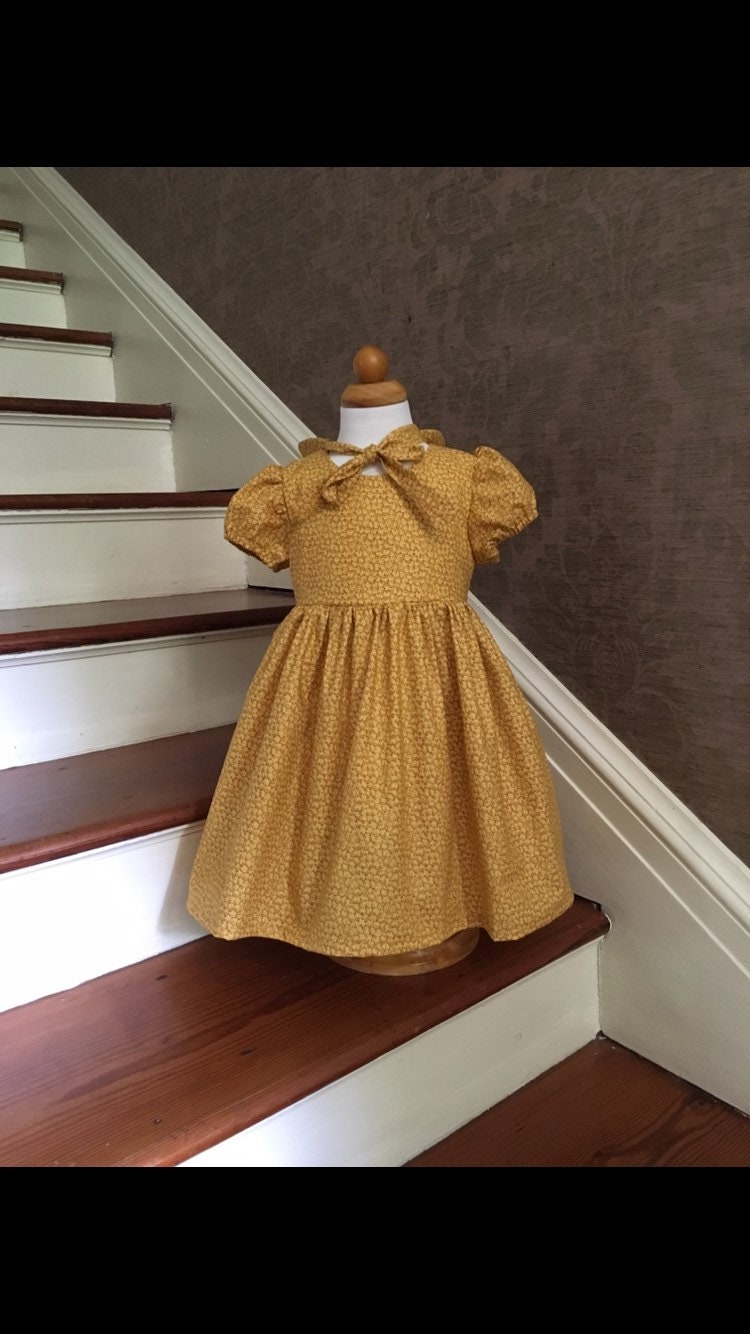 Gold Dress 3t - Etsy