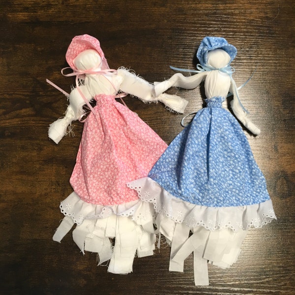 Historical Rag Doll Church Doll Girls Doll Girl Birthday Gift Christmas Doll Easter Bonnet Girls Church Rag Dolls Bonnets Reenactment Doll