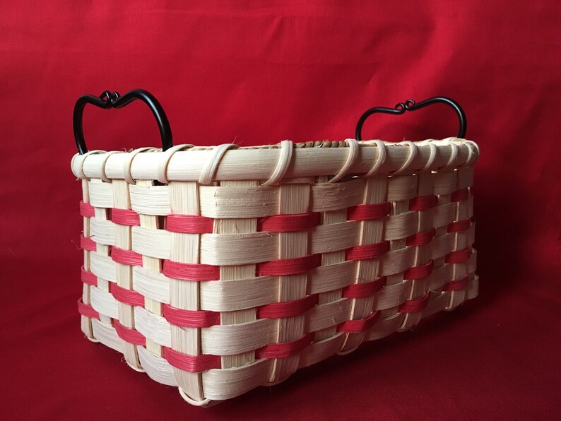 Custom Muffin/Bread Baskets With Wrought Iron Look Steel Handles Custom Basket Color Combinations image 3