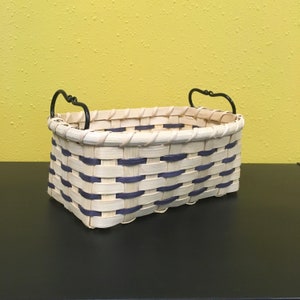 Custom Muffin/Bread Baskets With Wrought Iron Look Steel Handles Custom Basket Color Combinations image 5
