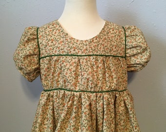Anna's Floral Civil War Dress: Handmade Historical Gown