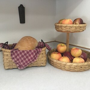 Custom Muffin/Bread Baskets With Wrought Iron Look Steel Handles Custom Basket Color Combinations image 8