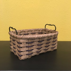 Custom Muffin/Bread Baskets With Wrought Iron Look Steel Handles Custom Basket Color Combinations image 7