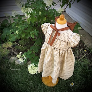 Anna's Custom Historical Gown Sizes in 18m to 14 Years YOU CHOOSE The Fabric Brand New Girls Civil War Girls Dress 1800's Civil War Gown