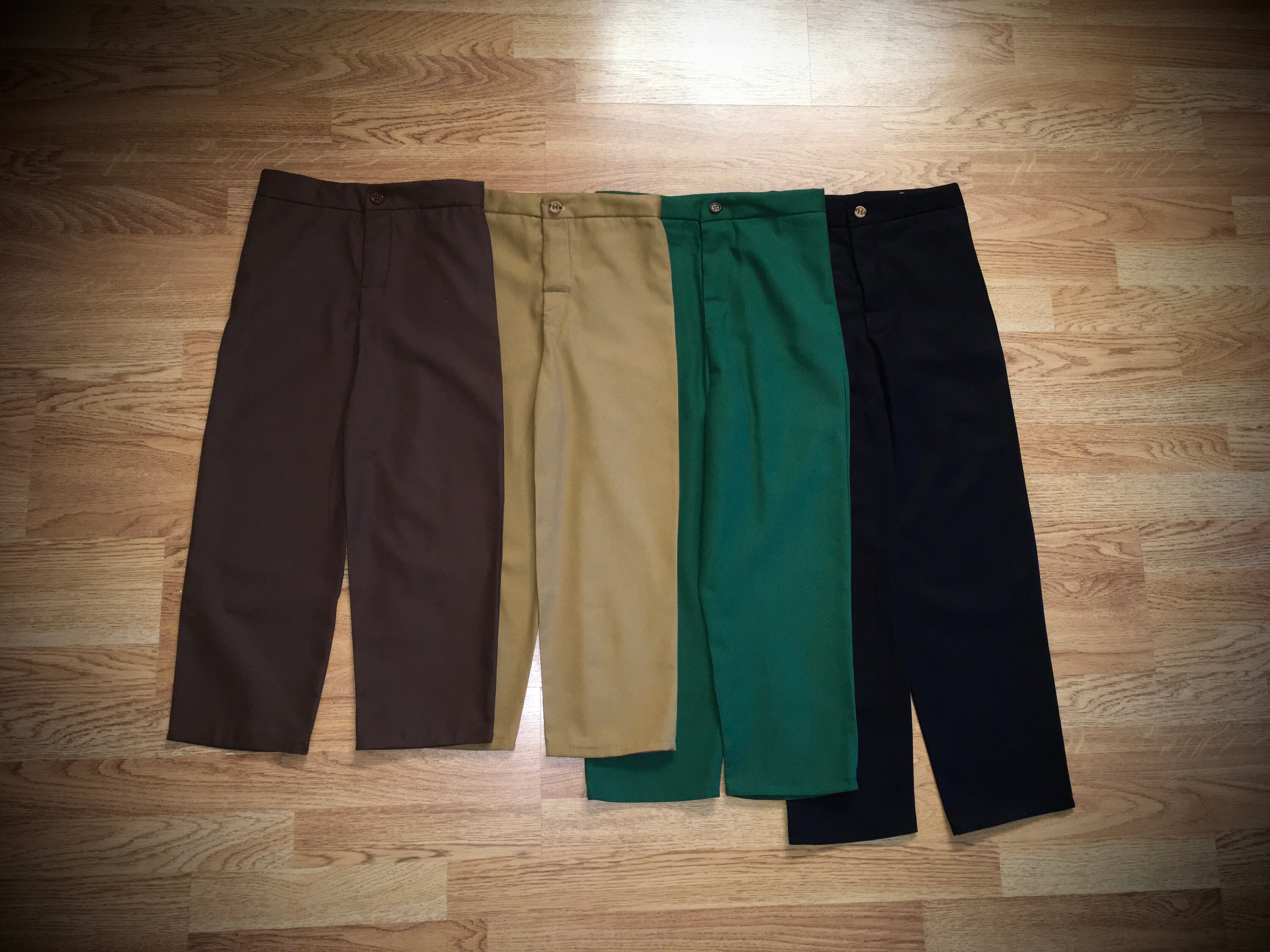 Boys Pioneer Cotton Pants: Albert Ingalls Style, Historical Costume