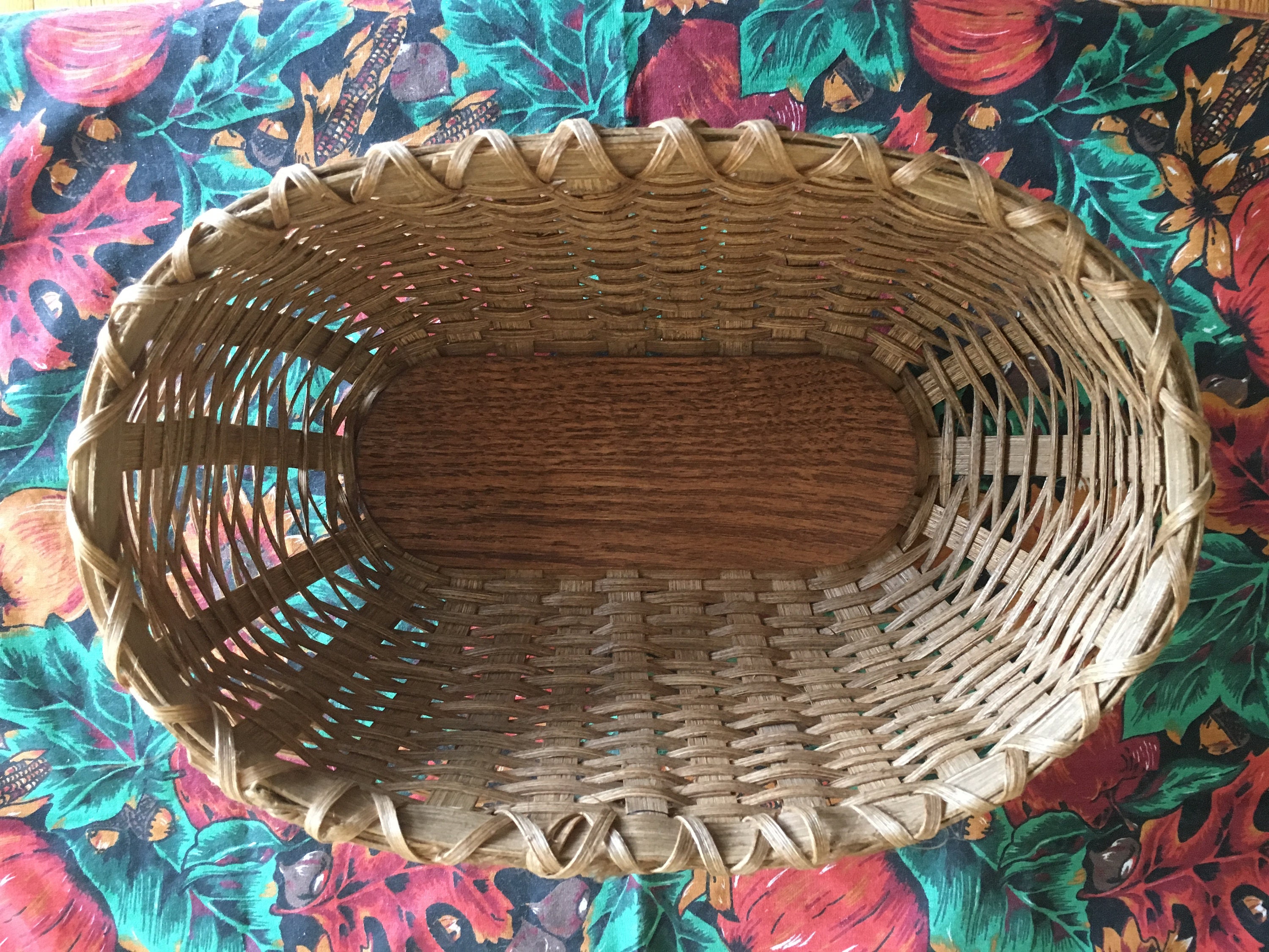 Cesta de pan tejida Med. cesta de almacenamiento de la cesta | Etsy