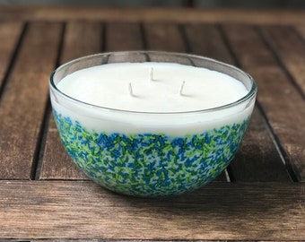 Large 3 Wick Candle, 24 oz Luxury Scented Soy Candle, Handmade with All-Natural Soy Wax