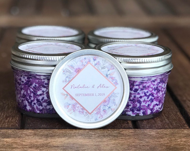 Bulk Colorful Wedding Candle Favors Custom Wedding Candle