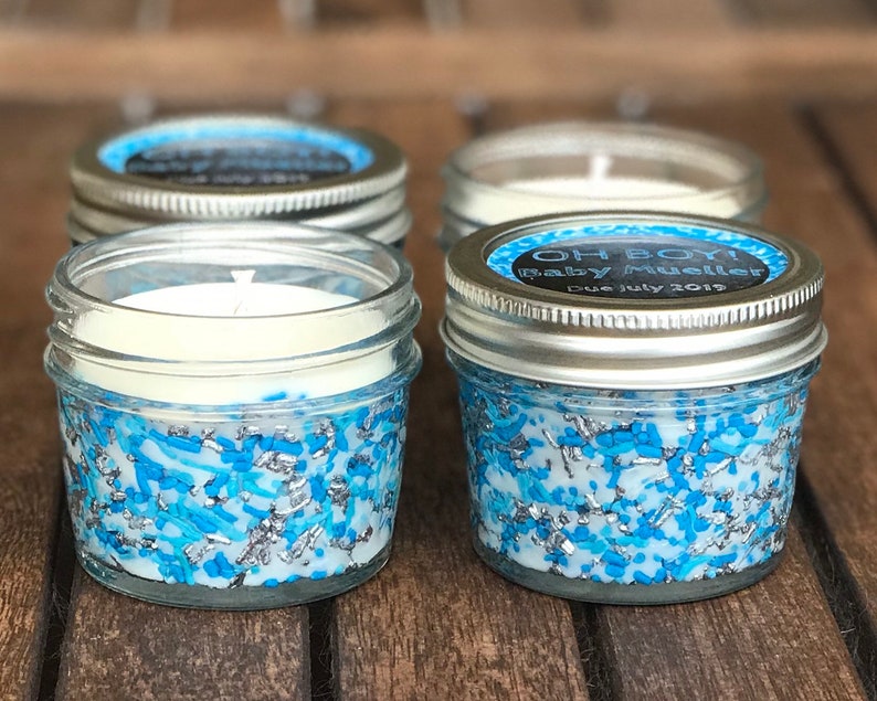 Bulk Custom Candles in Any Color Personalized Candle Party Etsy