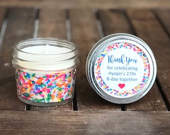 Birthday Cake Scented Candle