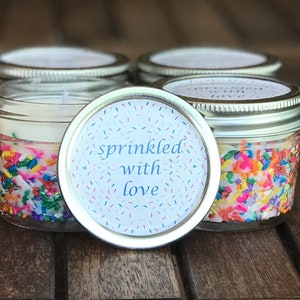 Bulk Baby Shower Candle Favors, Rainbow Baby Sprinkle Candles, Donut Party Candle Favors, Gender Neutral Baby Shower Candles image 10