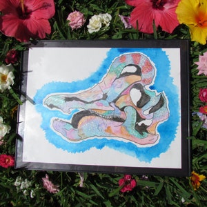 Mosasaurus Schadel Original Etsy