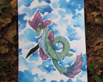 Ocean Dragon PRINT