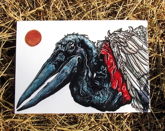 Jabiru Stork, PRINT