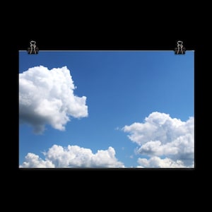 Fine Art Print - Happy Clouds