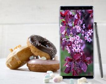Phone Wallpaper- Digital Download: Flowering Cherry Plum