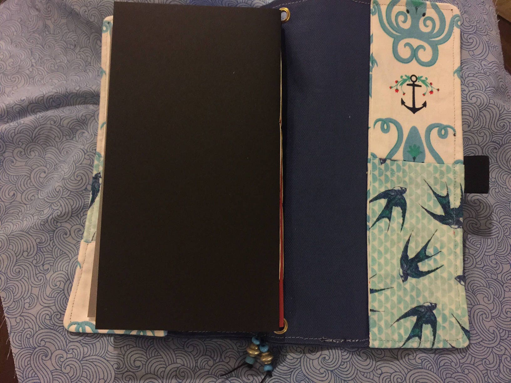 CLEARANCE Handcrafted canvas journal for use in planning, traveling