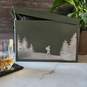 50 Cal Patronendose, Feuerwehrmann Geschenk, Feuerwehrmann Geschenk, Geschenk für einen Jäger, Geschenk für Ihn, Geschenk für Sie, Geburtstagsgeschenk