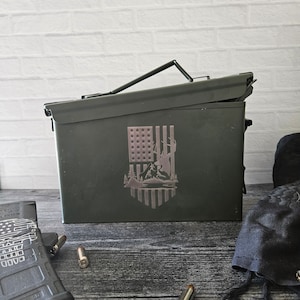 30 Cal ammo can, Gift for a Hunter, Gift for Him, Gift for Her
