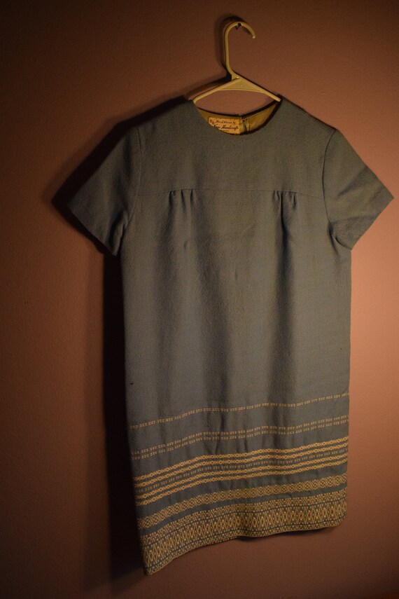 Hand Woven Okinawa Wool Dress - image 3