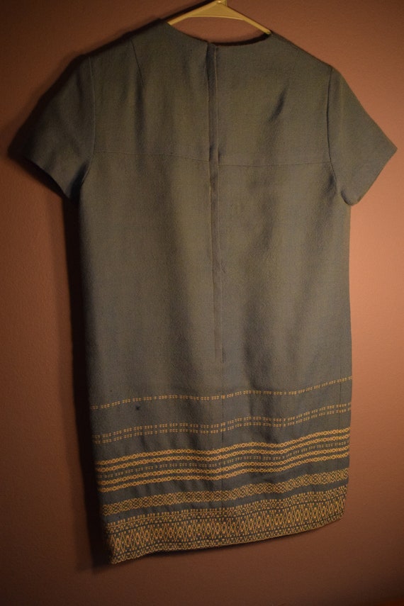 Hand Woven Okinawa Wool Dress - image 4