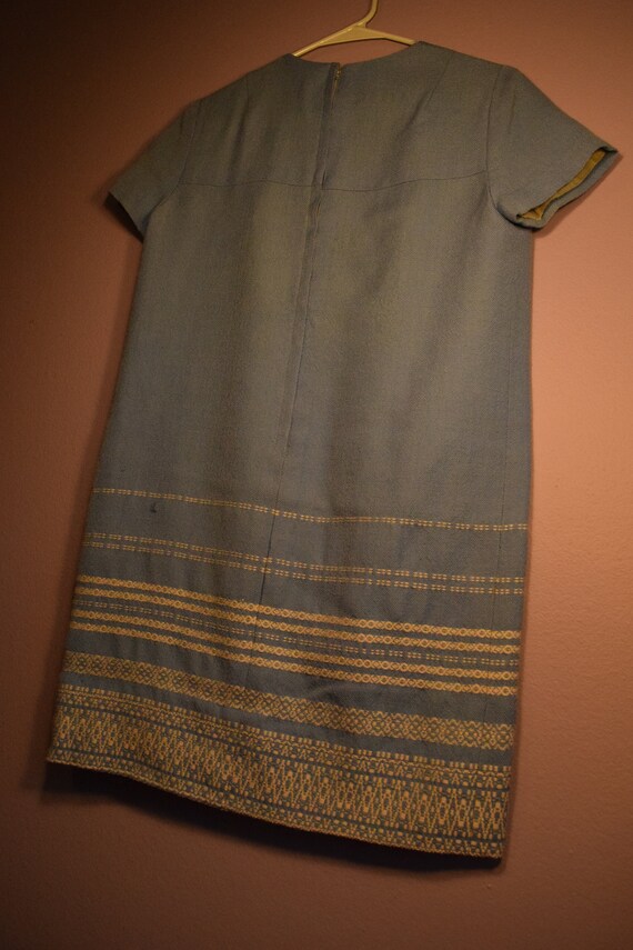 Hand Woven Okinawa Wool Dress - image 5