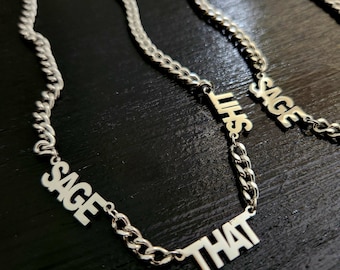 Sage That  Necklace