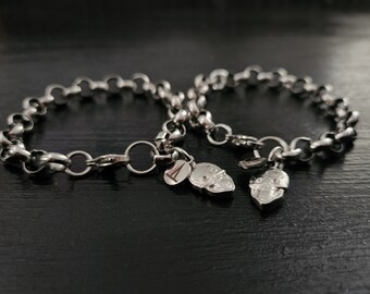 Skully Charm Bracelet