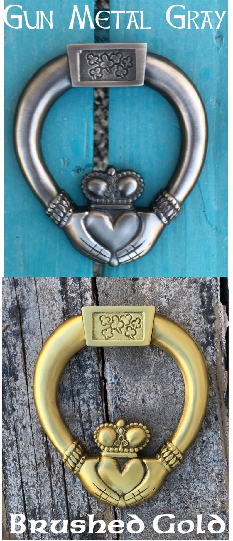 Irish Claddagh Door Knocker Claddagh Ireland Irish Etsy Australia