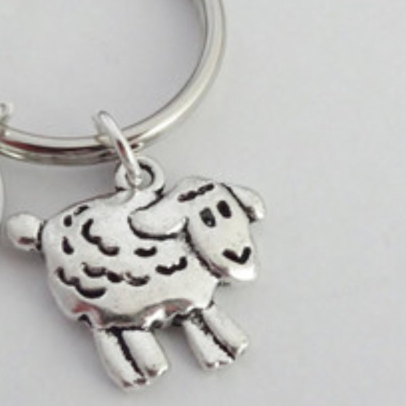 Sheep Key Fob Sheep Key Ring Ireland Irish Connemara the Etsy