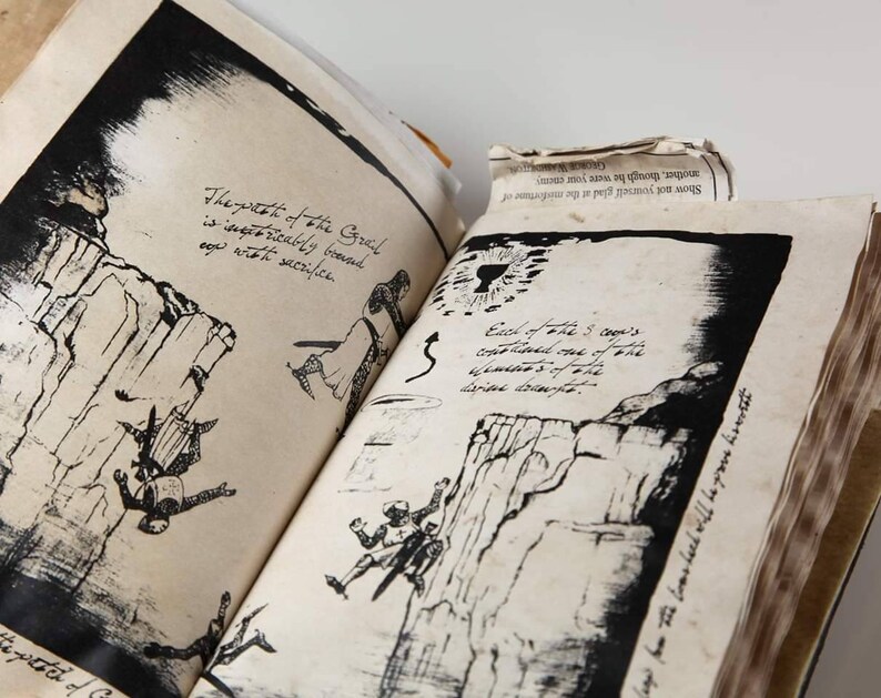 Indiana Jones Grail Diary prop replica image 3