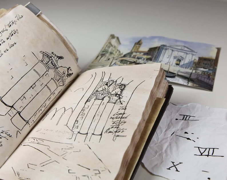 Indiana Jones Grail Diary prop replica image 5