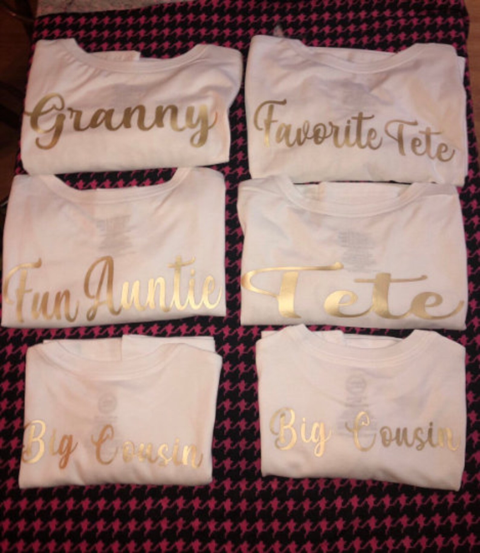 Baby Shower Family Shirts READ DESCRIPTION Etsy