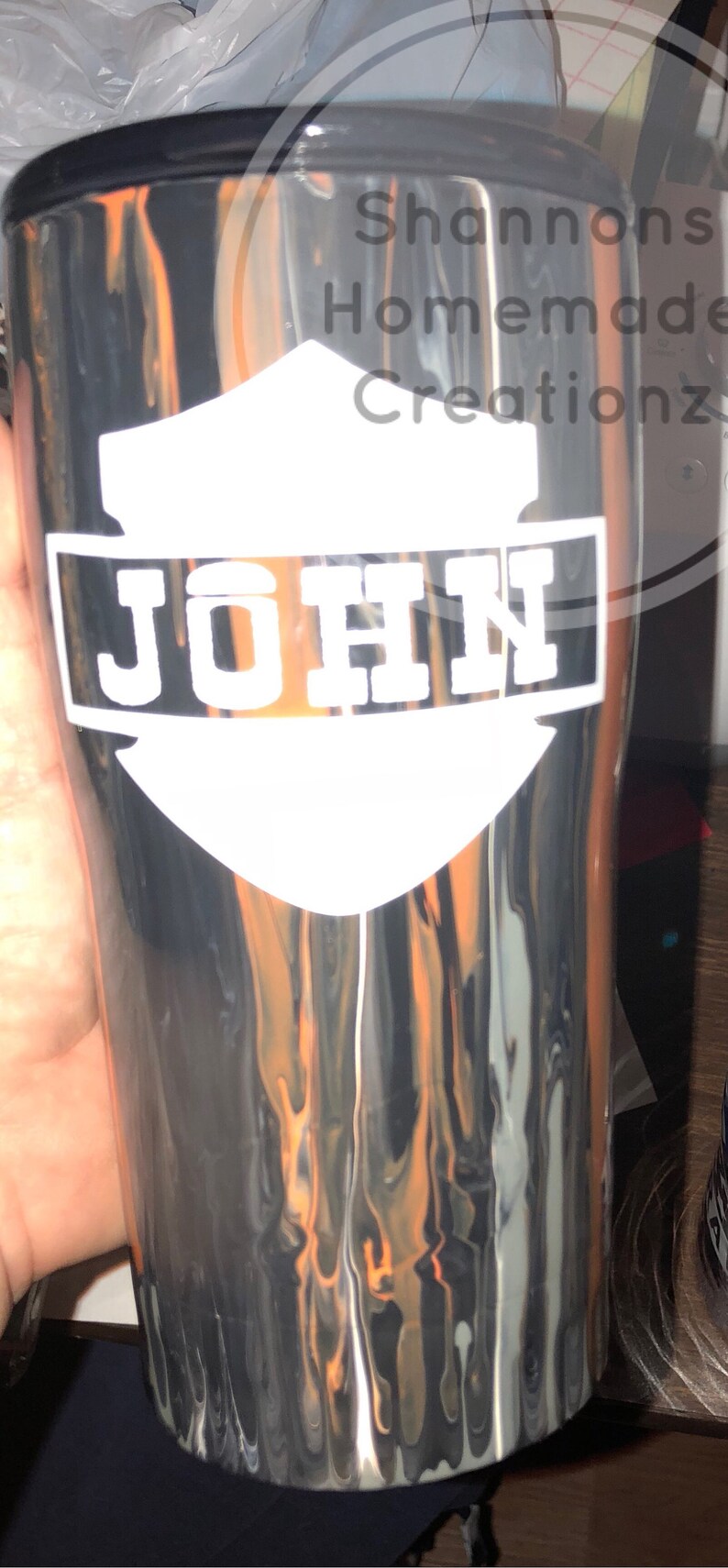 Tumbler Personalized Paint Tumbler one of a kind Custom Tumbler 30oz stainless steel tumbler!