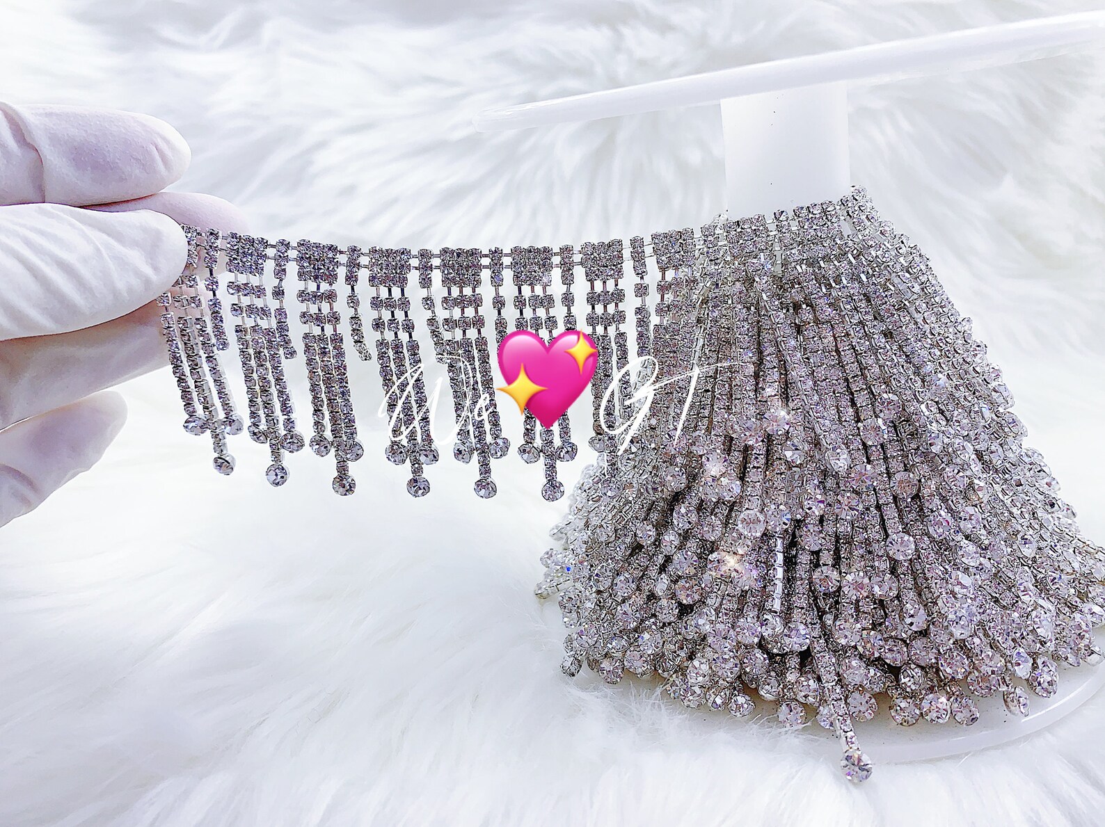 Платье С Бахромой Из Страз фото 38