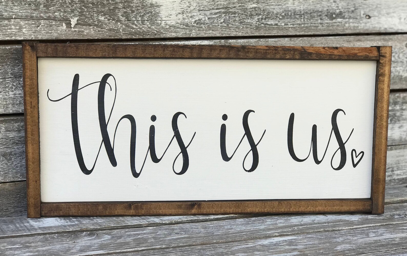This Is Us This Is Us Sign This Is Us Farmhouse Sign Etsy