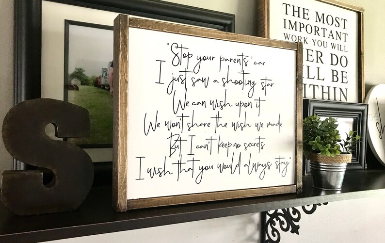 Avett Brothers Sign Laundry Room Farmhouse Sign Avett Etsy