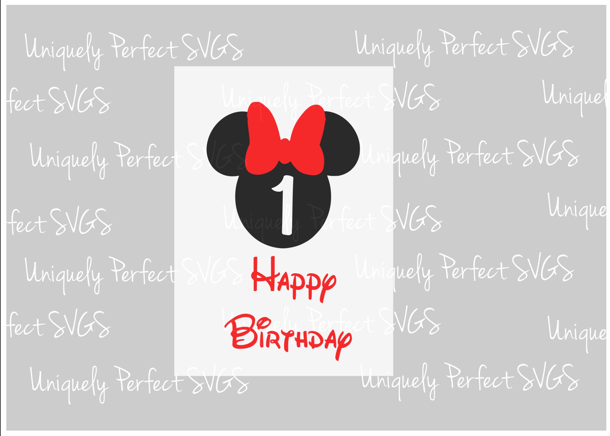 Download Minnie Mouse birthday 1st 2nd 3rd 4th cutting file svg png ...