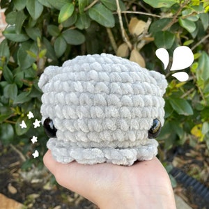 Crochet Cuddlefish | Plush CuddleFish | Crochet Jellyfish