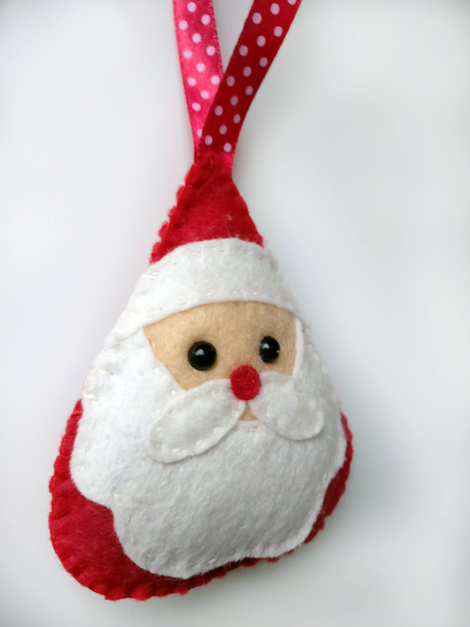 Christmas Ornament Santa Claus Christmas Decoration felt - Etsy