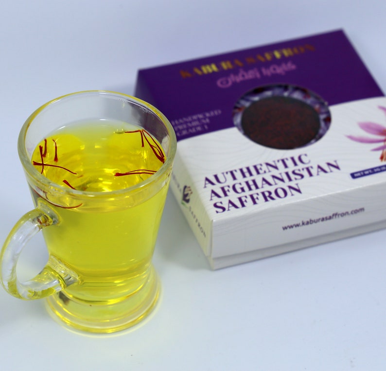 Kabura Saffron Authentic Afghanistan Saffron Spice for Tea Etsy