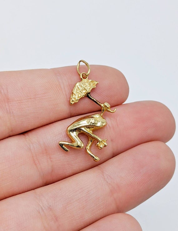 Black Hills Gold Frog Pendant in Sterling Silver | Zales