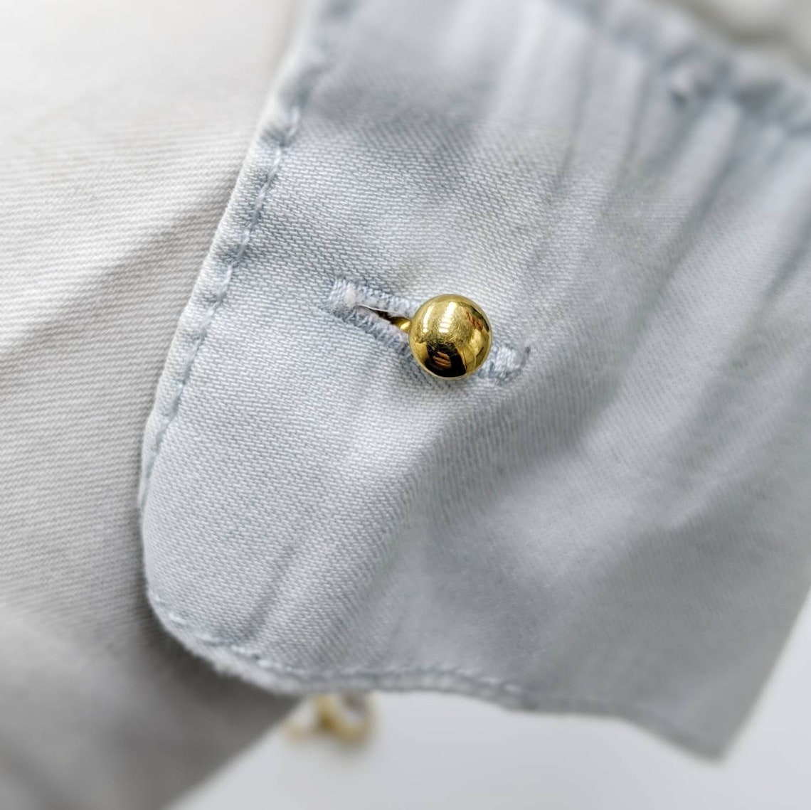 Rare Antique 18k Gold Studs Set Complete With Original Box - Etsy