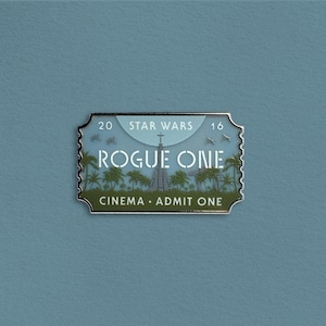 Rogue One Ticket Enamel Pin