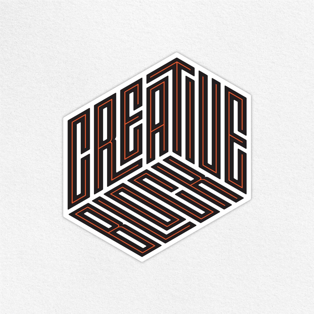 Creative Block Sticker - Etsy