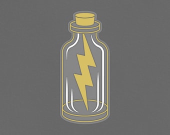 Lightning in a Bottle Sticker